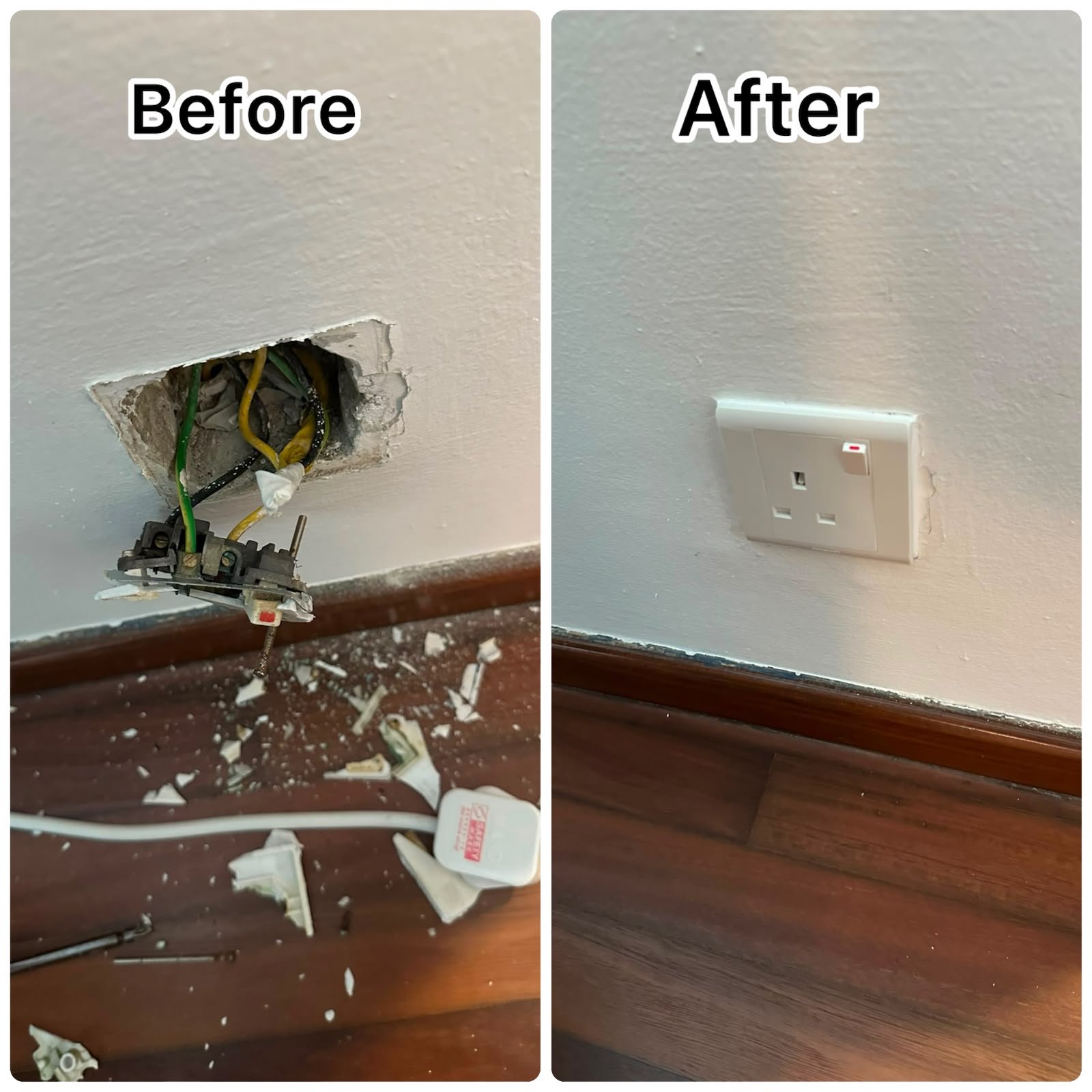 Power Socket Replacement & Installation Service in Singapore